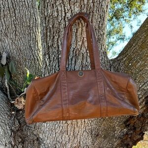 Large Capezio Vintage Brown Rustic weekender travel bag.Very roomy.